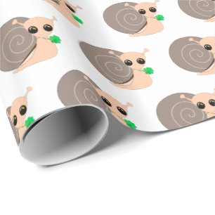 Papel De Presente Caracol