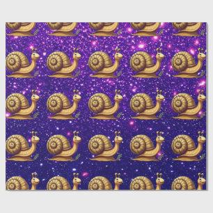 Papel De Presente Caractere do Tema Encantador de Encantamento de Pe
