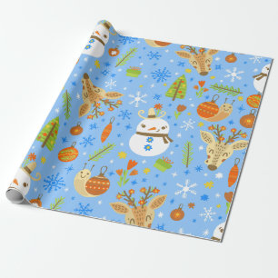 Papel De Presente caramujos tropicais july caramujo no verão xmas