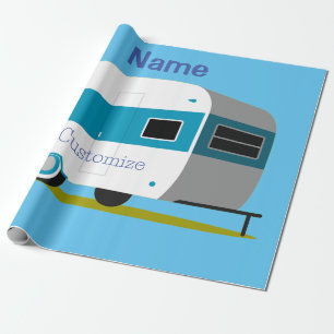 Papel De Presente Caravana Camper RV Thunder_Cove