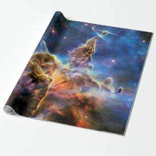 Papel De Presente Carina Nebula Mystic Mountain Foto do Espaço Exter