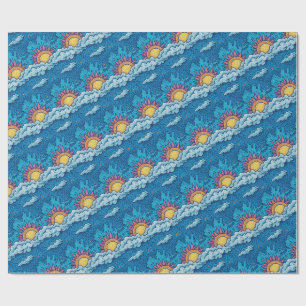 Papel De Presente Carnaval Dupla Aurora