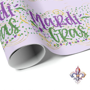 Papel De Presente Carnaval em Pedras Verdes