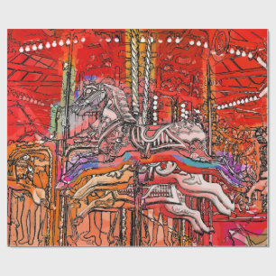 PAPEL DE PRESENTE CAROUSEL