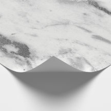 Carrara Marble Cinzas Brancas de Prata Ataca Mínim