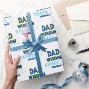 Papel De Presente Carregamento de Sabedoria do pai