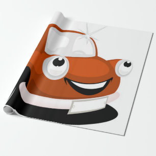 Papel De Presente Carro