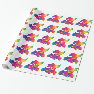 Papel De Presente Carro voado multi cor de Sprint