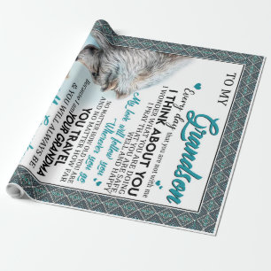 Papel De Presente Carta Personalizada Ao Meu Avô, Amor Vovô