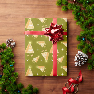 Papel De Presente Cartão de Natal do Grande Queijo