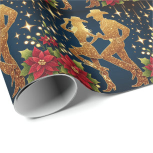 Papel De Presente Cartões de natal de Natal dos Dançarinos do País