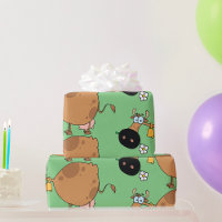 Cartoon Brown Cow