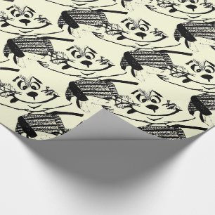 Papel De Presente Cartoon de Coelho