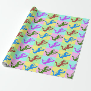 Papel De Presente Cartoon Puppy