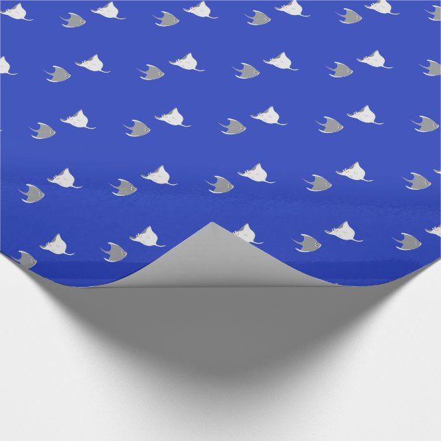 Papel De Presente Cartoon Stingray Pattern (Ponta)