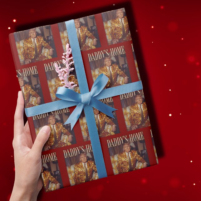 Papel De Presente Casa Branca de Trump Daddys | Presente de Trump (Criador carregado)