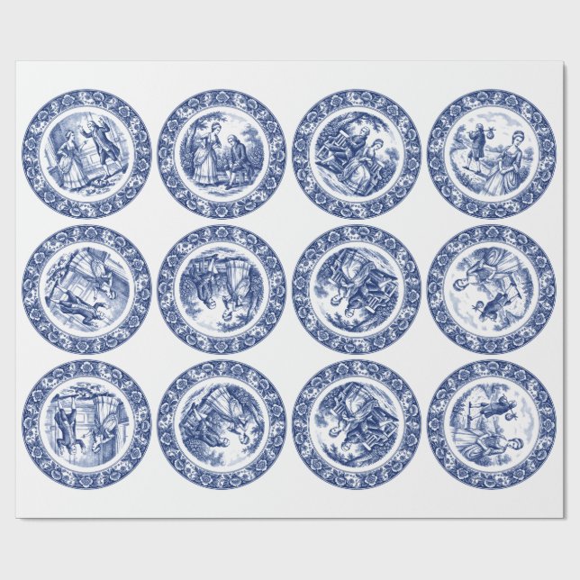 Papel De Presente Casal Brigão (Aberto)