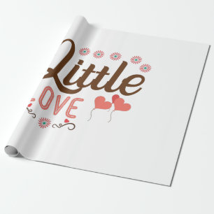 Papel De Presente Casal Com Pequeno Amor