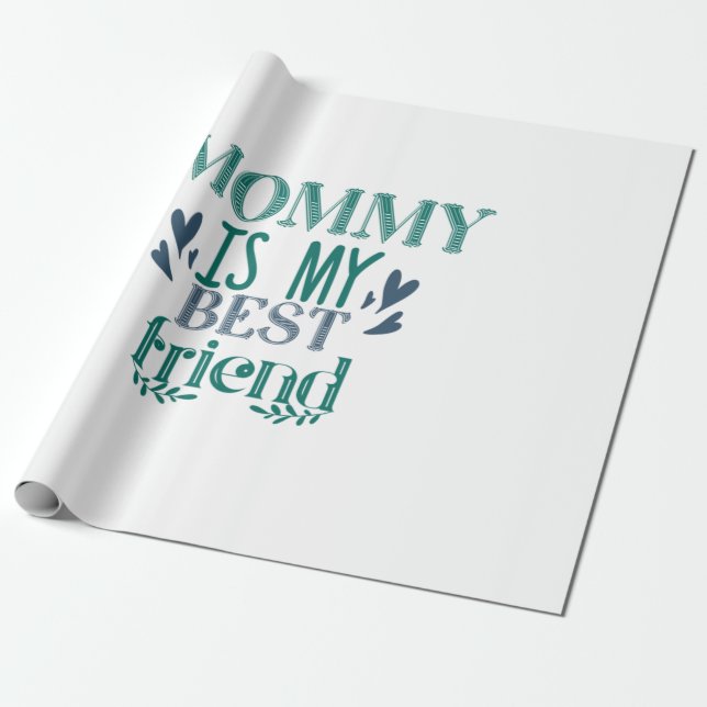 Papel De Presente Casal De Presente É Meu Melhor Amigo (Desenrolado)