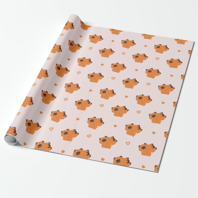 Papel De Presente Casal german shepherd (Desenrolado)