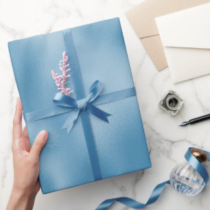 Papel De Presente Casamento Azul Turquesa