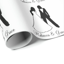 Papel De Presente Casamento de duas noivas