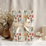 Papel De Presente Casamento de Primavera de Pássaro Quail Floral<br><div class="desc">Adicione um toque de primavera ao seu presente com o nosso Papel Floral Quail Primavera Wrapping Paper. Os belos designs florais e de codorniz vão adicionar um toque elegante e festivo a qualquer presente. Feito com materiais de alta qualidade, é a escolha perfeita para qualquer ocasião. Diga adeus ao papel...</div>