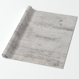 Papel De Presente Casamento de textura de madeira de Cinzas com idad