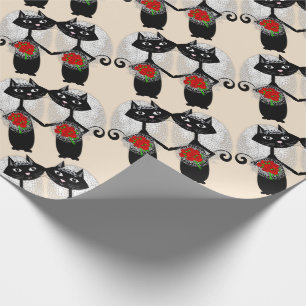 Papel De Presente Casamento entre a Sra. + Sra. Casamento Lésbica Ca