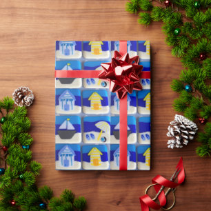 Papel De Presente Casas 1
