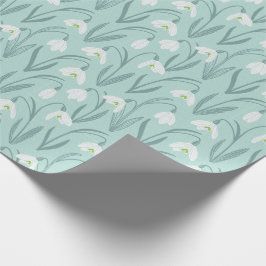 Papel De Presente Casca de Neve