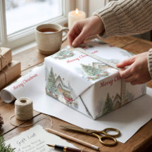 Casinha de Natal Personalizada de Conto de Fadas