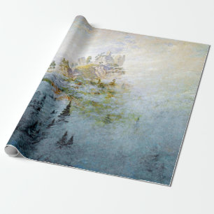 Papel De Presente Caspar David Friedrich Nevoeiro da Manhã nas Monta