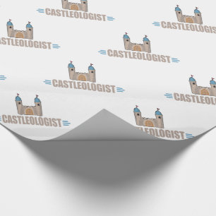 Papel De Presente Castelo Funny
