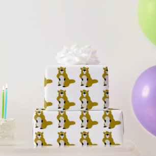 Papel De Presente Castor