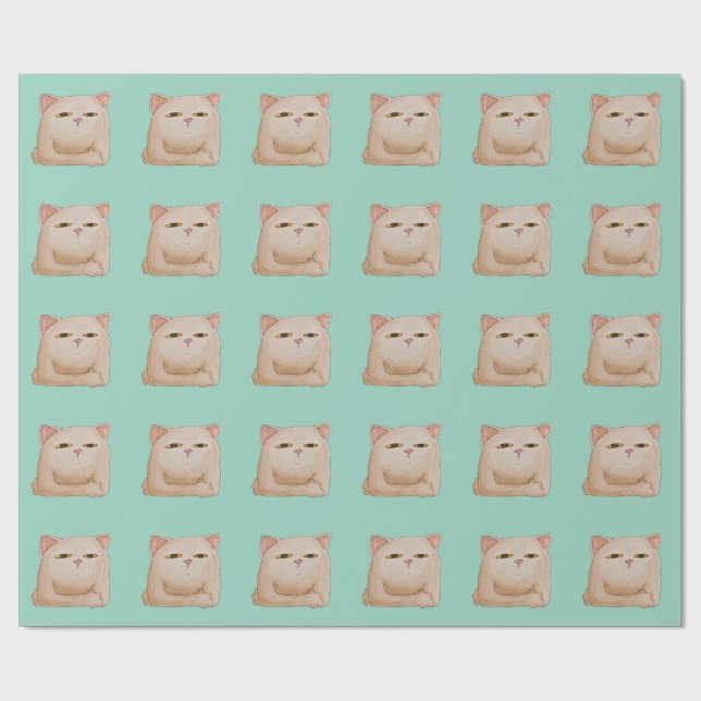 Papel De Presente Cat Control (Aberto)