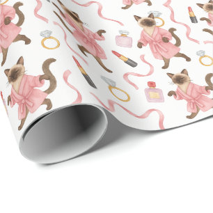 Papel De Presente Cat maquiagem ARTISTA
