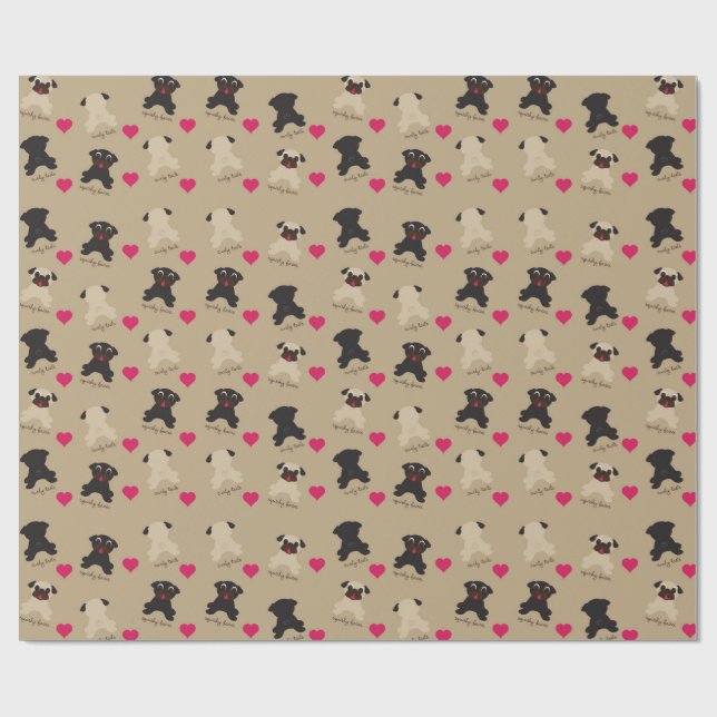 Papel De Presente Caudas encaracolado, papel de envolvimento mole do (Aberto)