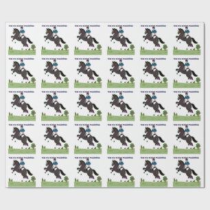 Papel De Presente Cavalgar em Direção a Possibilidades Infinitas   I