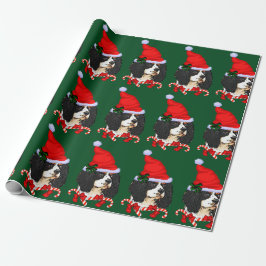 Papel De Presente Cavalier King Charles Spaniel Natal