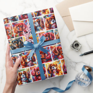 Papel De Presente Cavalier King Charles Spaniel Wrapping Paper