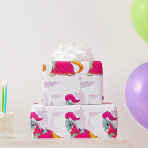 Papel De Presente Cavalo Cavaleiro Medieval em Armor Fantasy