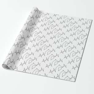 Papel De Presente Cavalo de pulsação