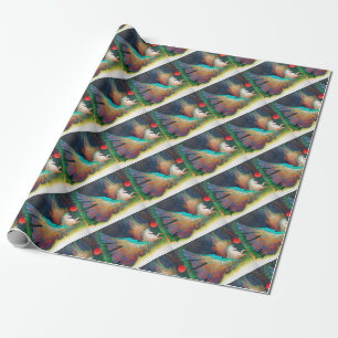 Papel De Presente Cavalo Voador