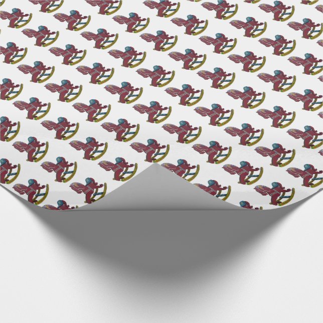 Papel De Presente Cavalos de Rocha (Ponta)