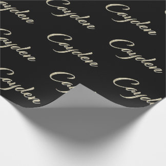 Papel De Presente Cayden Vorname Name edles Geschenkpapier Papier
