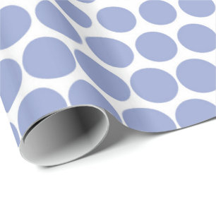 Papel De Presente Ceil Bolinhas Moderna Branco