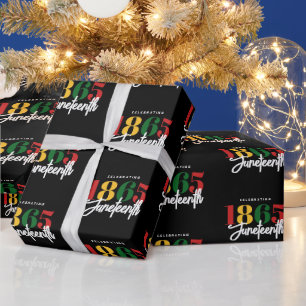 Papel De Presente Celebração da História Negra da Liberdade em 1865