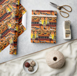 Papel De Presente Celebração de Kwanzaa