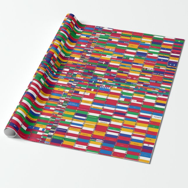 Papel De Presente Celebrando a diversidade (Desenrolado)